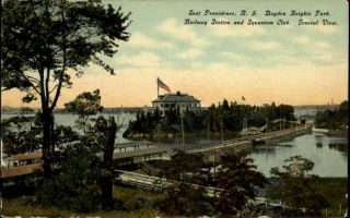East Providence RI Boyden Heights Park c1910 Postcard