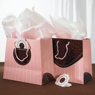 Paper Bridesmaid Wedding Gift Pink Fashion Favor Bags