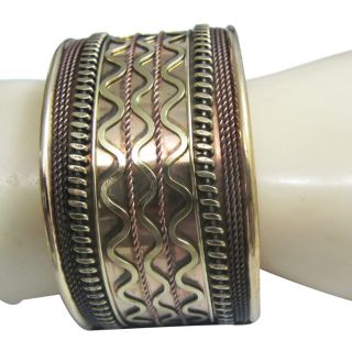   Adjustable Cuff Emboss Design Bracelet Fashion Jewelry India