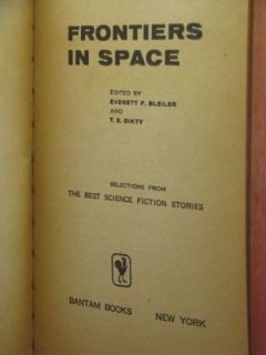   in Space Bleiler Dikty 1955 Signed by Ray Bradbury William Tenn