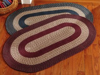 Traditional Braided Accent Rug
