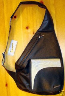  Vespa Leather Sling Backpack Satchel Messenger Bag