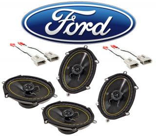 Ford F150 97 99 Ext Truck Kicker Two DS680 Factory Speaker Upgrade 