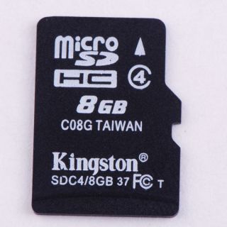 Brand New 8GB Micro SD SDHC TF Memory Card SD Adapter 8G 8GB USA