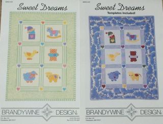 Brandywine Design Sweet Dreams Crib Quilt Pattern