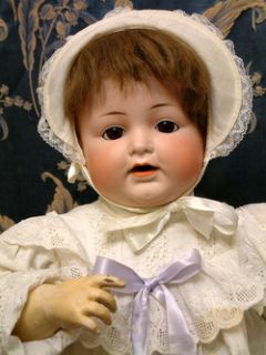 RARE Lifesize 25 RARE Antique German Character Baby Doll The Biggest 