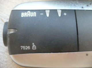 BRAUN 7526 ELECTRIC MANS RAZOR SHAVER SYNCRO SYSTEM CHARGER