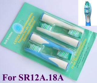 Toothbrush Heads for Oral B Braun Vitality Sonic Complete SR12A 