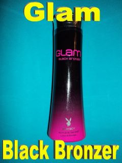 Playboy Glam Black Bronzer Tanning Bed Lotion Bronzers