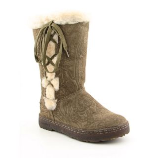 Bearpaw Bristol Womens Sz 7 Brown Birch Boots Snow Shoes