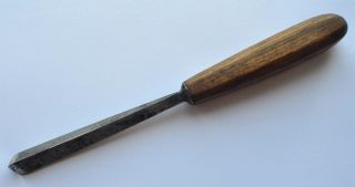 1910s UK Brittain Antique Tool Chisel Hallmarked Herring Bros London 