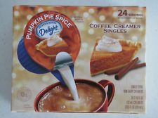 International Delight Pumpkin Spice Coffee Creamer Singles 24 servings 