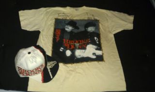 Brooks Dunn signed autographed Hat Shirt lot Kix Ronnie country
