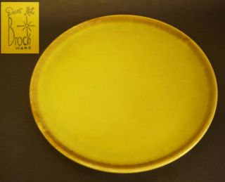 Mid Century Brock Ware Desert Mist Chop Plate Platter