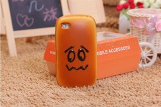 Funny Bread Hamburger Toast 10 Style Soft Cover Case for iPhone 4 4G 