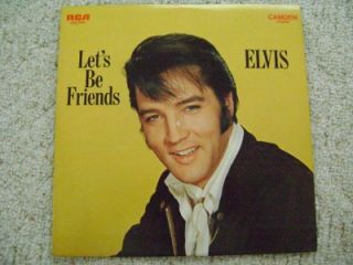ELVIS PRESLEY CAS 2408 *LETS BE FRIENDS* RECORD ALBUM