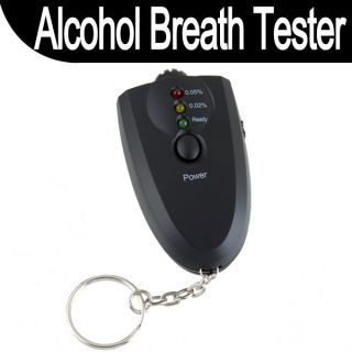 Portable Accurate Digital Alcohol Breath Tester Analyzer Breathalyzer 