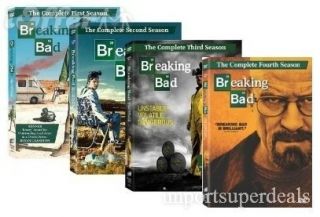 New Breaking Bad Seasons 1 4 Complete DVD Set Season 1 2 3 4 Free 2 