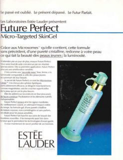 Azzaro Perfume Estee Lauder Make Up Magazine Print Ad