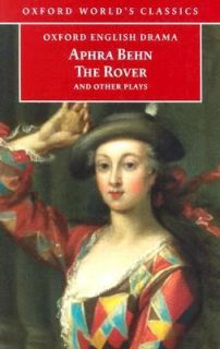 The Rover And Other Plays by Aphra Behn 2000, UK Paperback