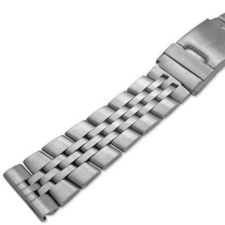 24mm Stainless Steel Watch Band for Breitling Blackbird