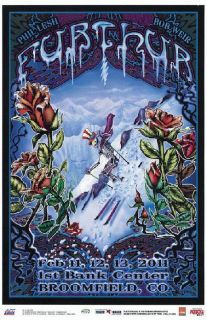 Furthur Grateful Dead Broomfield 2011 Concert Poster