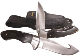 Browning Gut Hook Folding Hunting Skinning Knife Set Hunter Guthook 