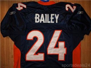 Champ Bailey 24 Denver Broncos jersey size 56 3XL