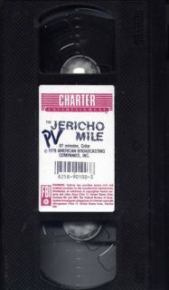 The Jericho Mile VHS Peter Strauss Brian Dennehy Michael Mann Prison 
