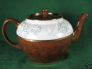 antique grecian teapot sadler of staffordshire england 