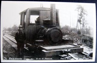 Briceville TN 1940s Cole Creek Coal Company Porter Locomotive Engine 