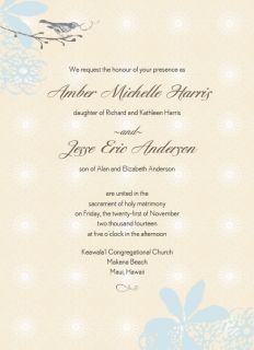 Lace Spring Wedding Invitations RSVPS