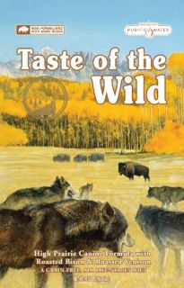 Taste of the Wild Dry Dog Food, Hi Prairie Canine Formula with Roasted 