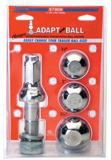 Valley Adapt Hitch 1 7 8 2 2 5 16 Ball Set Chrome