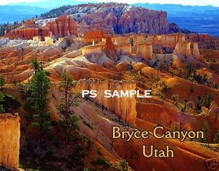 Utah Bryce Canyon 2 Travel Souvenir Magnet