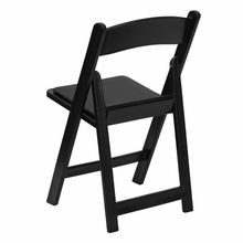 Flash Folding Chair 1000 lb Cap Padded Seat LEL1BLACKGG