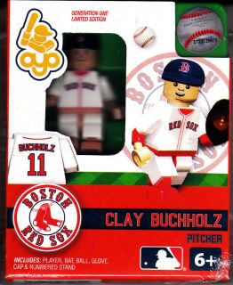Clay Buchholz OYO 2011 Lego Compatible Generation One Baseball Mini 