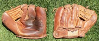   Amarillo Texas Baseball Glove Bucks Sporting Goods Pete Runnels