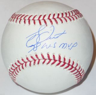 Bucky Dent Signed 1978 World Series MVP Baseball New York Yankees Sox 