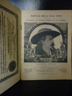 Buffalo Bills Wild West Historical Sketches & Programme