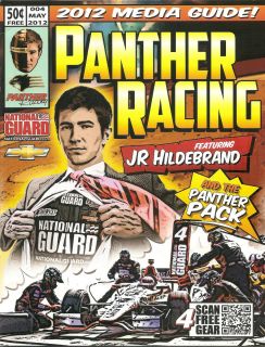 IZOD IndyCar Panther Racing 2012 Media Guide Grand Prix of Baltimore 