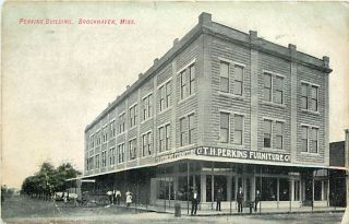 MS BROOKHAVEN PERKINS BUILDING MAILED 1907 K33135