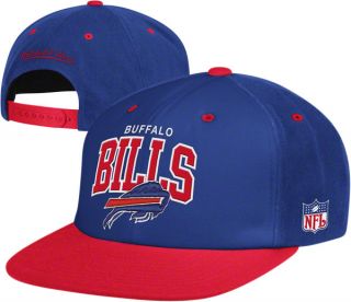 Buffalo Bills Mitchell Ness Throwback Arch with Logo Snapback Hat 