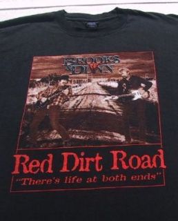 Brooks Dunn Red Dirt Road Large T Shirt Vintage Vtg