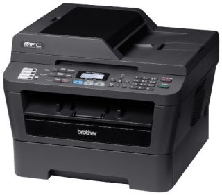 Brother Printer MFC7860DW Wireless Monochrome Printer with Scanner 