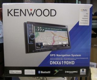    DNX6190HD 6 1 Double DIN Navigation Bluetooth Built In HD Radio NEW