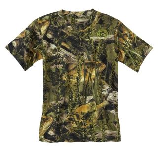 Fishouflage Bass Print Camo Pocket T Shirt Short Sleeve