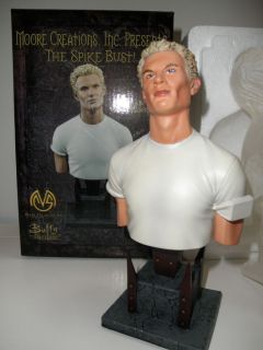 Spike Bust From Buffy and Angel MIB Moore Creations 675/2500 James 