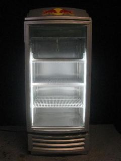   Radius Front Fastlane Merchandiser Red Bull Cooler Refrigerator