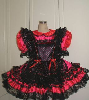 bbt adult sissy gothic maid dress from hong kong time
